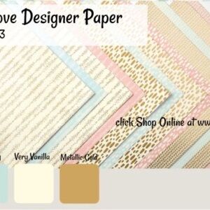 Stampin Up!  Bundle of Love 12" X12" SPECIALTY DESIGNER SERIES PAPER